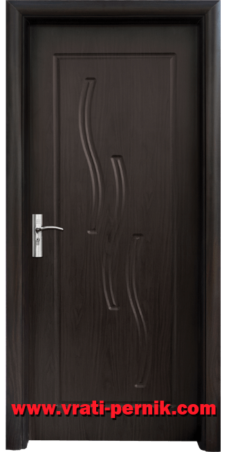 Интериорна HDF врата, модел 014-P Венге