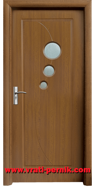 Интериорна HDF врата, модел 017 Златен дъб