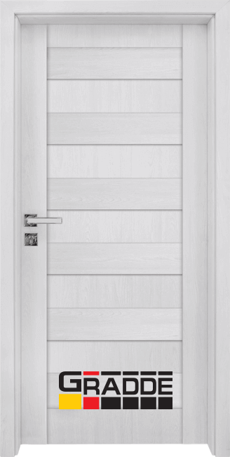 Интериорна HDF врата, модел Gradde Aaven Voll, Сибирска Лиственица